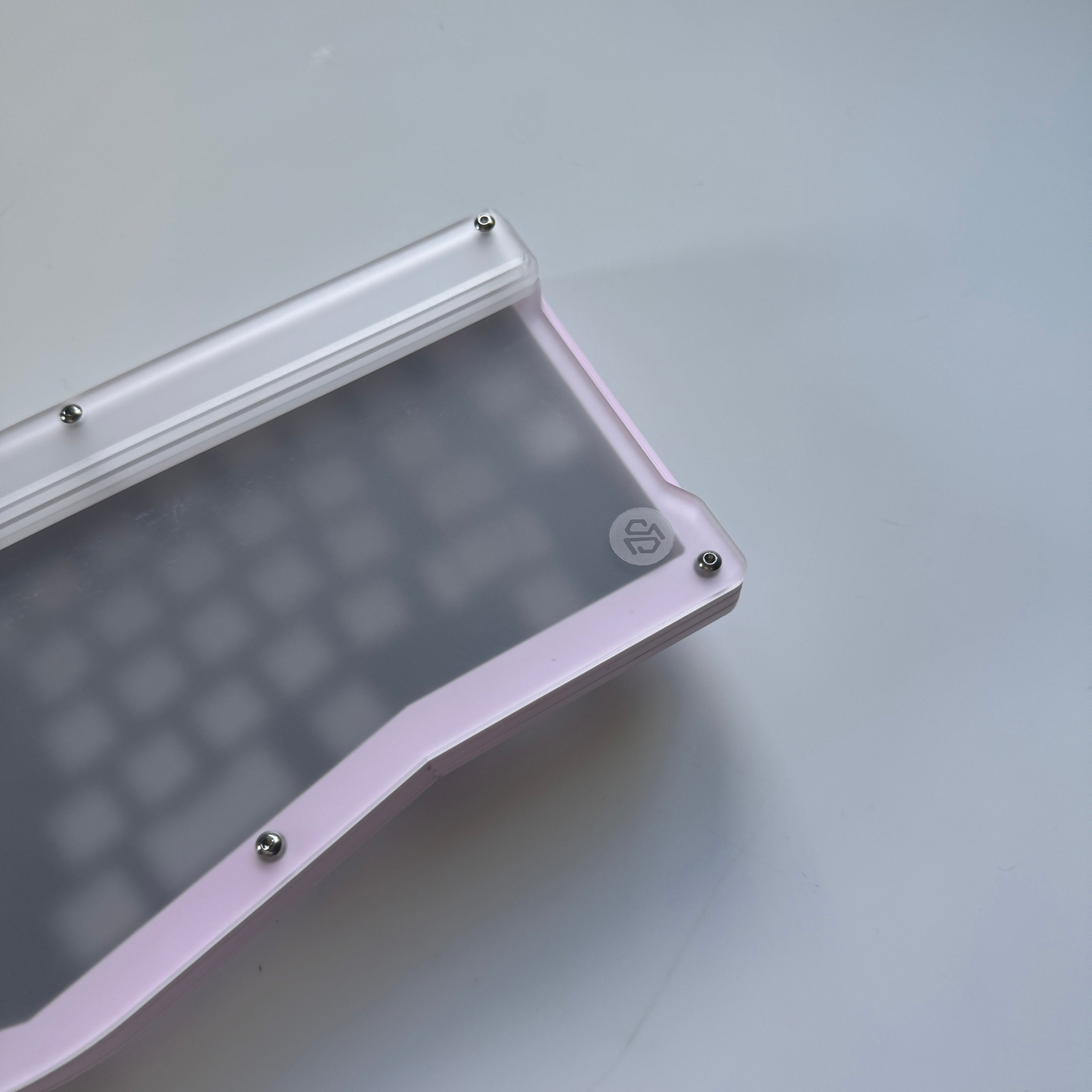 Alice Pastel Pink Gasket Mount Case