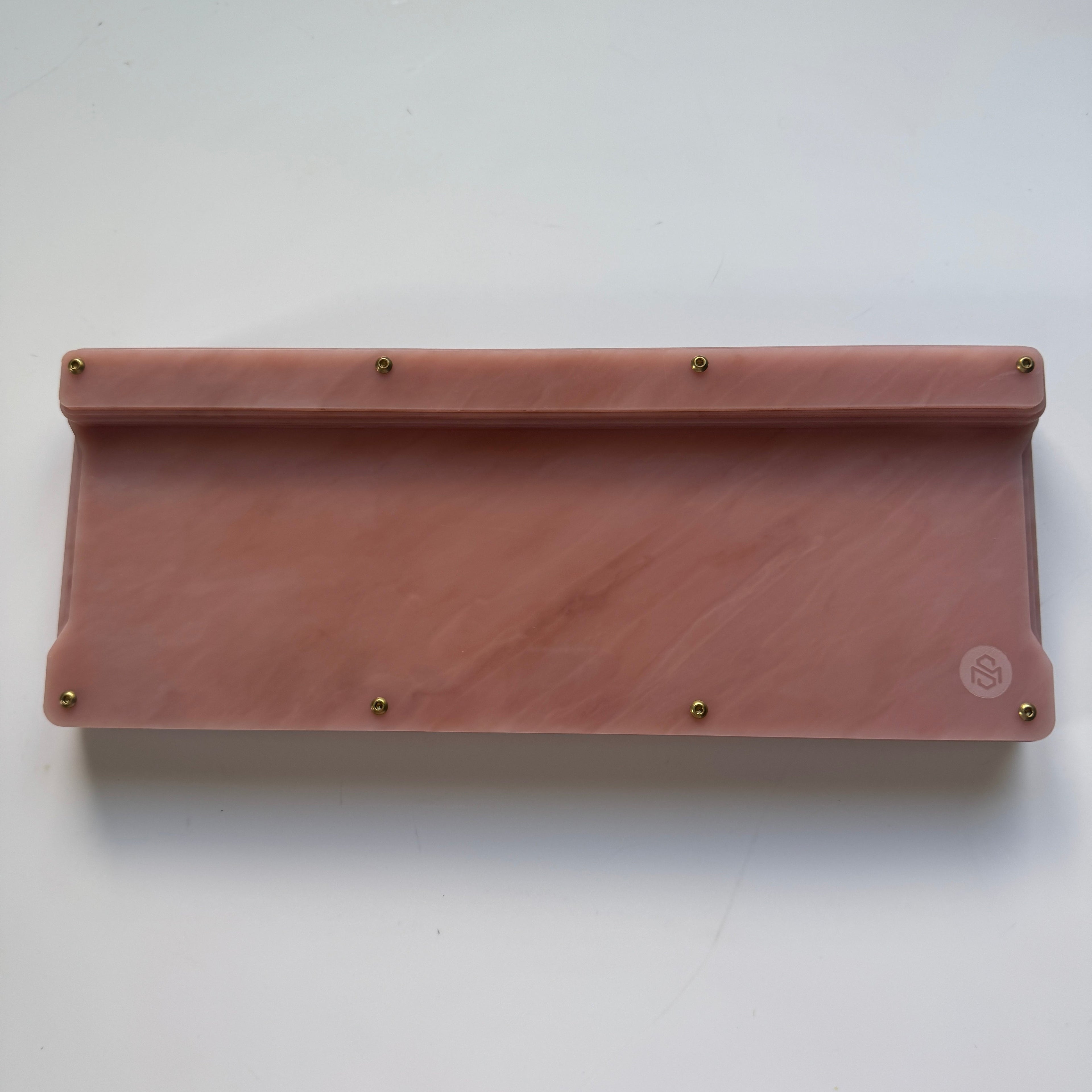 60% Pink Marble Gasket Mount Case