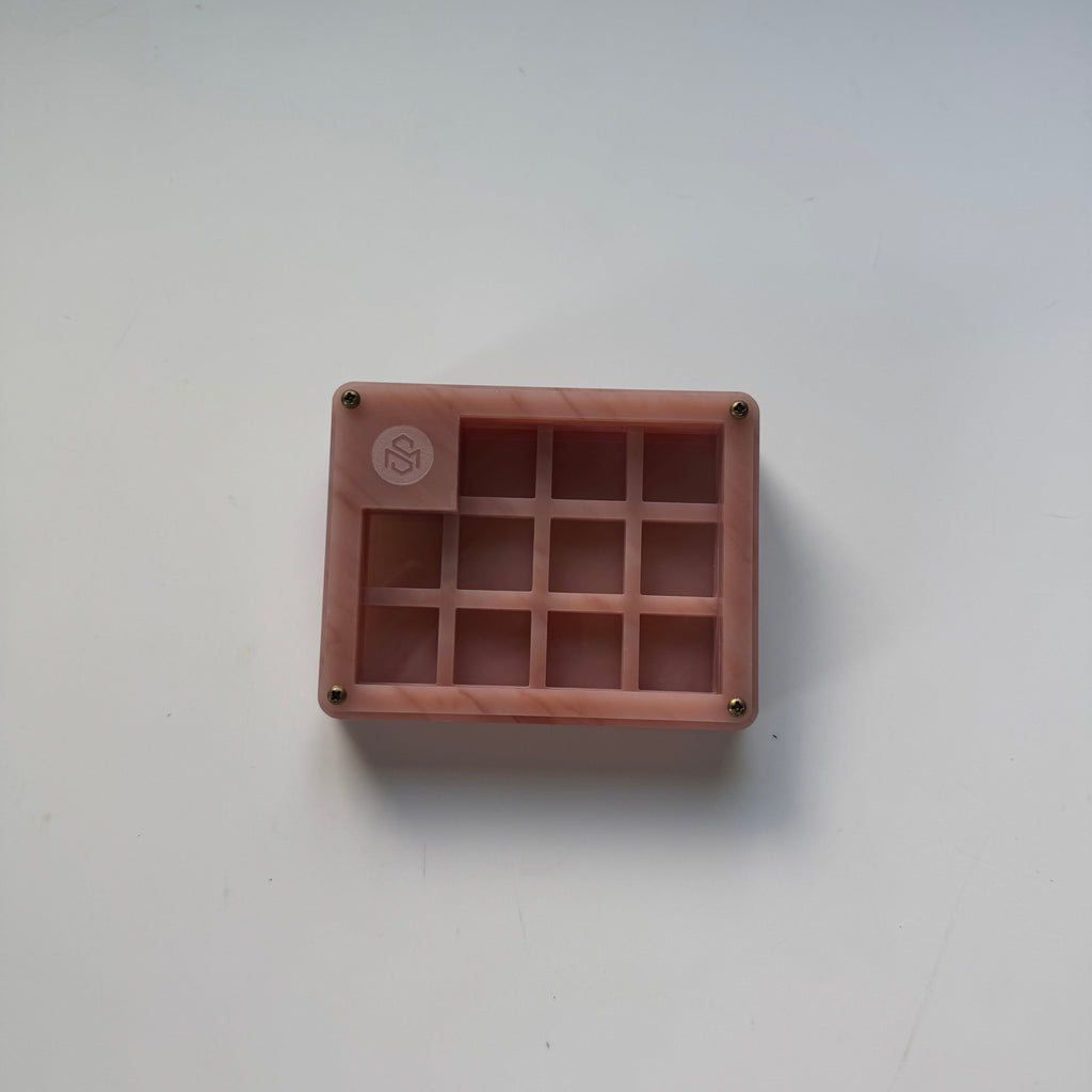 60% Pink Marble Gasket Mount Case