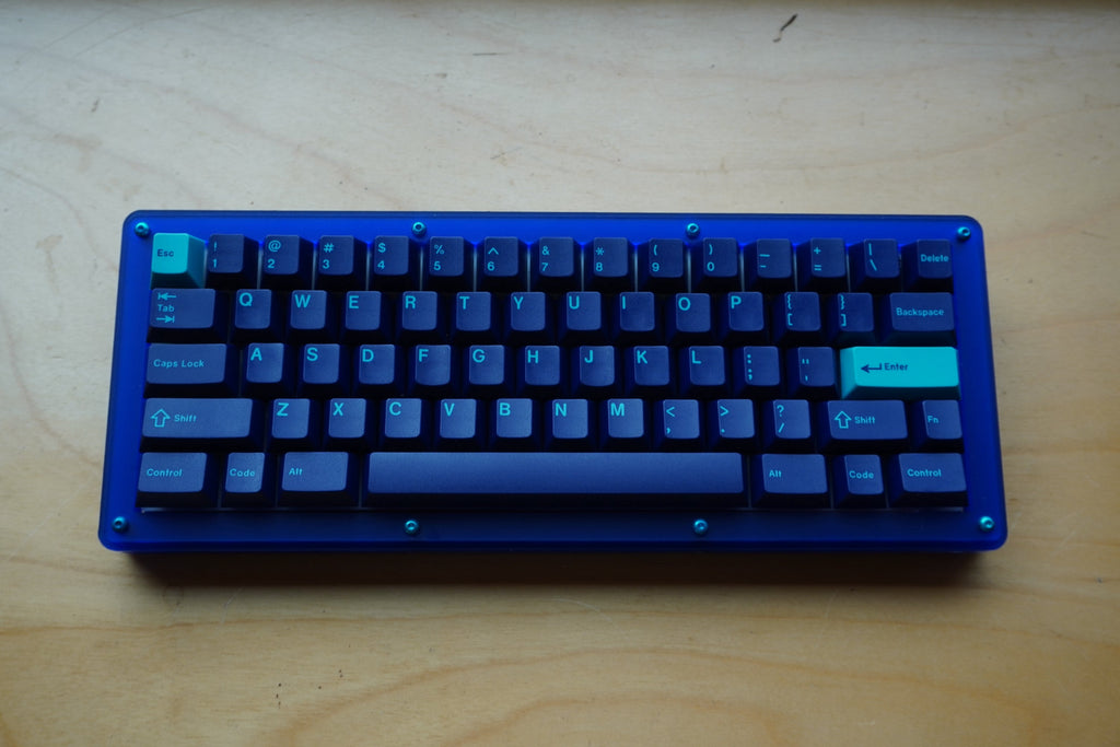 60% O-ring Mount Acrylic Case